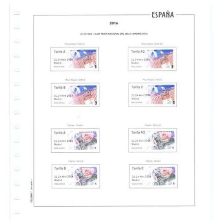 FILOBER Color ESPAÑA Etiquetas ATM 2024 montado con estuches  - 1