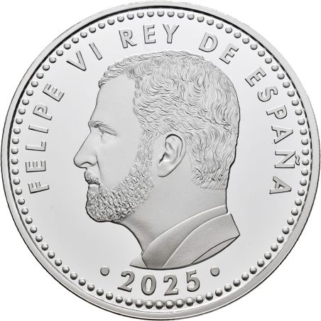 Moneda 2025 Mundial Fifa 2026. 10 euros. Plata