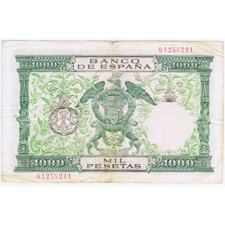 (1957/11/29) Madrid. 1000 Pesetas. MBC- Serie Q1258241.