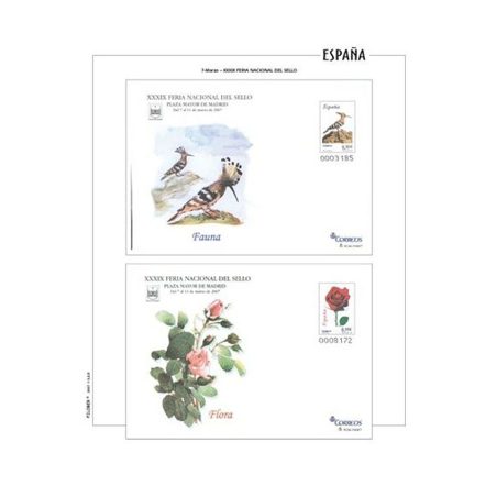 FILOBER Color ESPAÑA Sobres E.P. 2024 montado con estuches  - 1