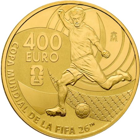 Moneda 2025 Mundial FIFA 2026. 400 euros. Oro  - 1