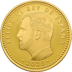 Moneda 2025 Mundial FIFA 2026. 400 euros. Onza de Oro