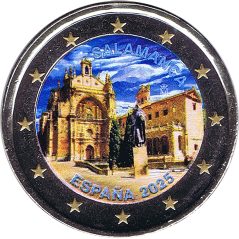 moneda conmemorativa 2 euros España 2025 Salamanca. Color D  - 1