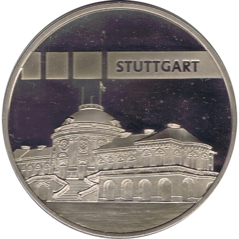 Medalla Stuttgart 2003. Alemania. Cuproníquel. - 1 Medalla Stuttgart 2003. Alemania. Cuproníquel. - 1