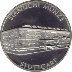 Medalla Stuttgart 2003. Alemania. Cuproníquel.