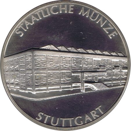 Medalla Stuttgart 2003. Alemania. Cuproníquel.