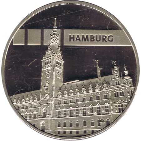 Medalla Hamburg 2003. Alemania. Cuproníquel.  - 1