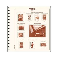 FILOBER Andorra Esp. 2024 montado con estuches.  - 1