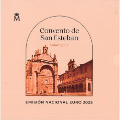 Cartera oficial euroset España 2025 + 2€ Salamanca