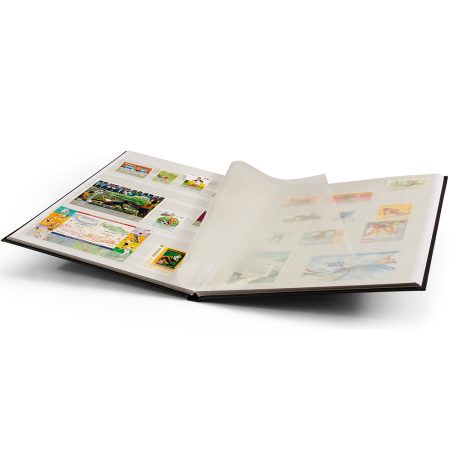 LEUCHTTURM Clasificador BASIC 8 hojas blancas. (23x30.5 cm) Clasificadores sellos - 1