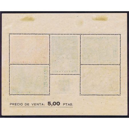 Beneficencia 34 Día Huérfano Postal. Charnela