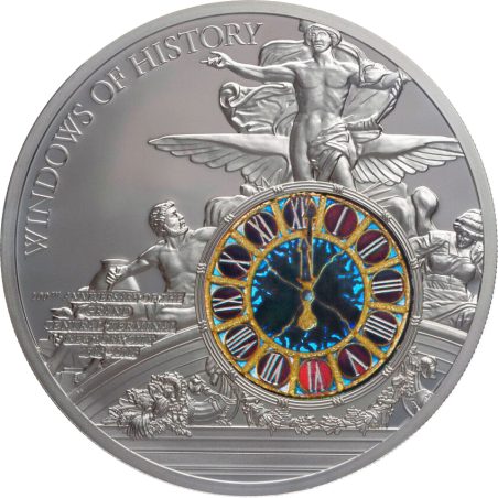 Moneda de plata Cook Island 2013 Grand Central New York.  - 1