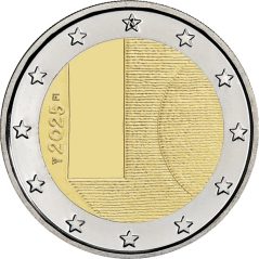 moneda conmemorativa 2 euros Finlandia 2025 Diplomacia  - 1