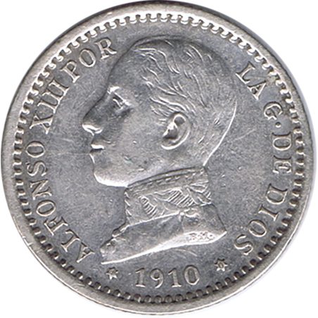 50 céntimos Plata 1904 *10 Alfonso XIII PC V.  - 1
