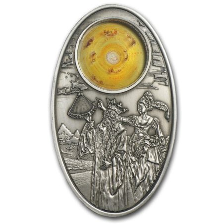 Moneda de plata Fiji 2012 10 Dollars Almagesto de Ptolomeo.  - 1