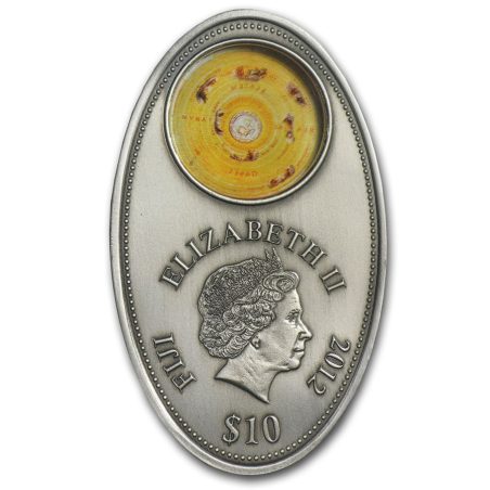 Moneda de plata Fiji 2012 10 Dollars Almagesto de Ptolomeo.