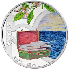 Moneda 2025 150º aniversario Antonio Machado. 10 euros. Plata  - 1