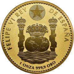 Moneda 2025 Onza de oro 1.5€ Oso Pardo.