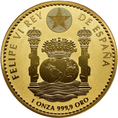 Moneda 2025 Onza de oro 1.5€ Oso Pardo.