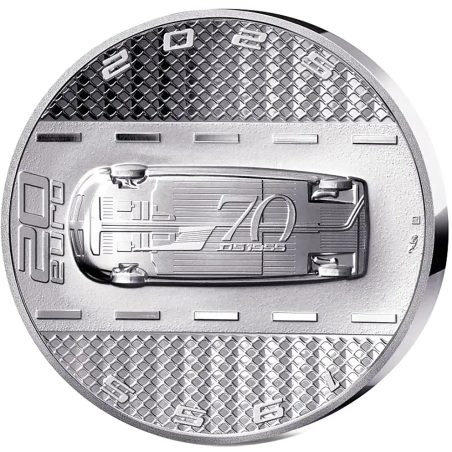 Francia 20€ 2025 70 años Citroën DS. Onza de Plata
