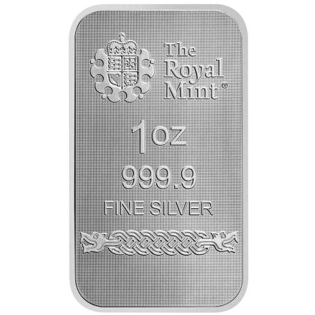 Moneda onza de plata Gran Bretaña 2025 Lingote Thor.