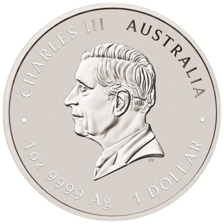 Moneda onza de plata 1 Dollar Australia 2025 Doble Fenix.