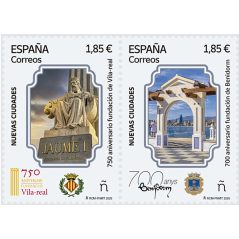 5825/6 Nuevas ciudades. Vila-real y Benidorm.  - 1