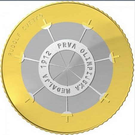 moneda Eslovenia 3 Euros 2012