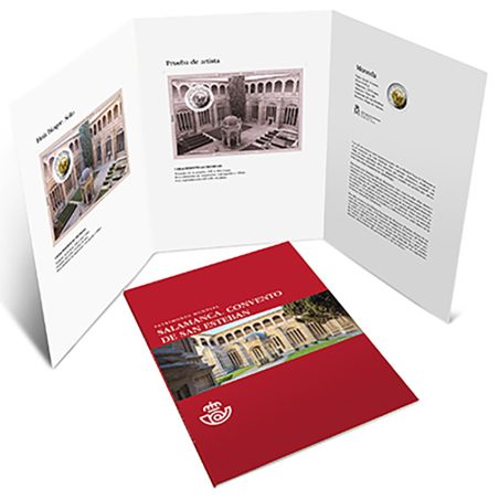 Cartera Filatélico-Numismática España 2025 Patrimonio Mundial Salamanca  - 1