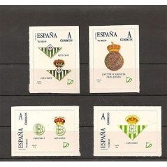 2007 Centenario del Betis. 4 sellos personalizados  - 1