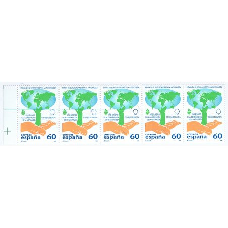 3349 Año Conservación Naturaleza 1995. Error  - 1