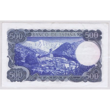 (1971/07/23) Madrid. 500 Pesetas. EBC. Sin serie 2001486