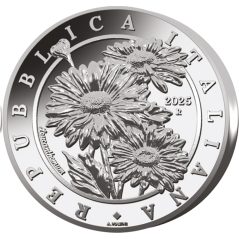 Moneda onza de plata Italia 0,25 Euros 2025 Flora.