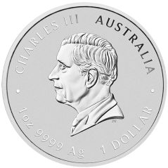 Moneda onza de plata 1$ Australia 2025 Columnario.