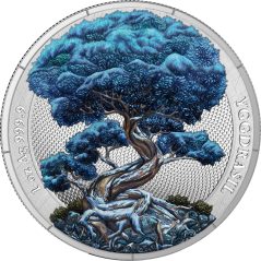 Moneda onza de plata Alemania 5 Mark 2025 Árbol Vida Invierno  - 1
