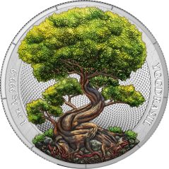 Moneda onza de plata Alemania 5 Mark 2025 Árbol Vida Verano  - 1