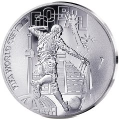 Francia 10€ 2025 Futbol Copa del mUndo FIFA 2026. Plata  - 1