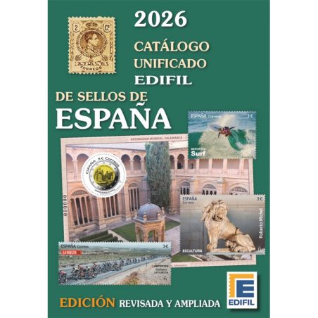 EDIFIL Catálogo Sellos España 2026.  - 1