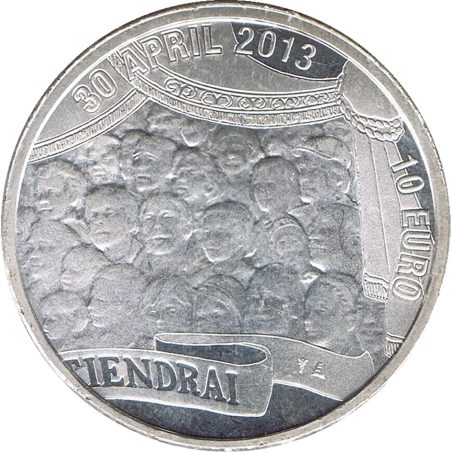 Holanda 10 Euros 2013 Coronación Rey Guillermo Alejandro.