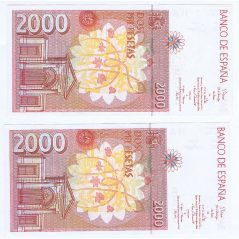 (1992/04/24) Madrid. 2000 Pesetas. EBC. Pareja.