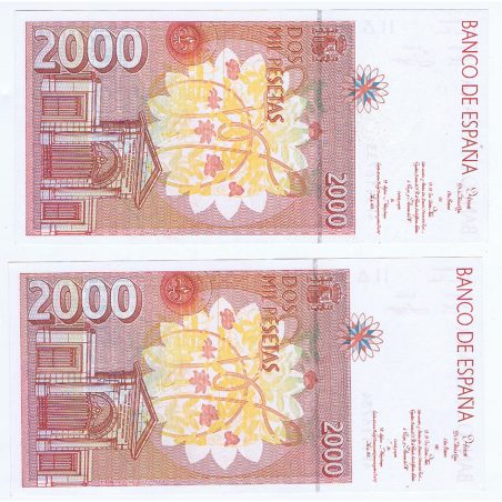 (1992/04/24) Madrid. 2000 Pesetas. EBC. Pareja.