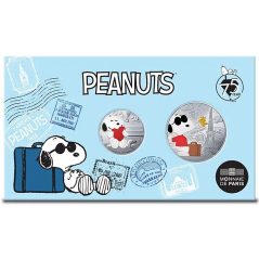 Francia 50€ y 10€ 2025 75 Aniversario Snoopy. Plata.  - 1