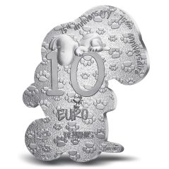Francia 10€ 2025 75 Aniversario Snoopy. Plata Proof.