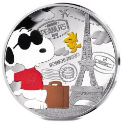 Francia 10€ 2025 75 Aniversario Snoopy. Plata Proof.  - 1