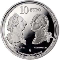 Moneda 2025 250 aniversario EEUU. Águila Calva. 10 euros Plata