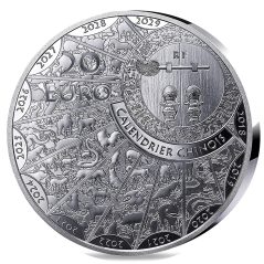 Francia 20€ 2026 Calendario chino Año del Caballo. Onza de Plata