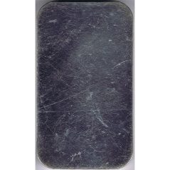 Lingote de plata pura de 100 gramos.