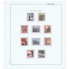 Colección Sellos de España 1965/1974. 1 álbum Filabo
