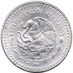Moneda onza de plata Mexico 1982 Libertad