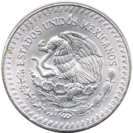 Moneda onza de plata Mexico 1982 Libertad